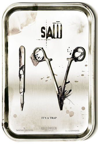 Saw IV. P&oacute;ster presentado para la Comic-Con 2007